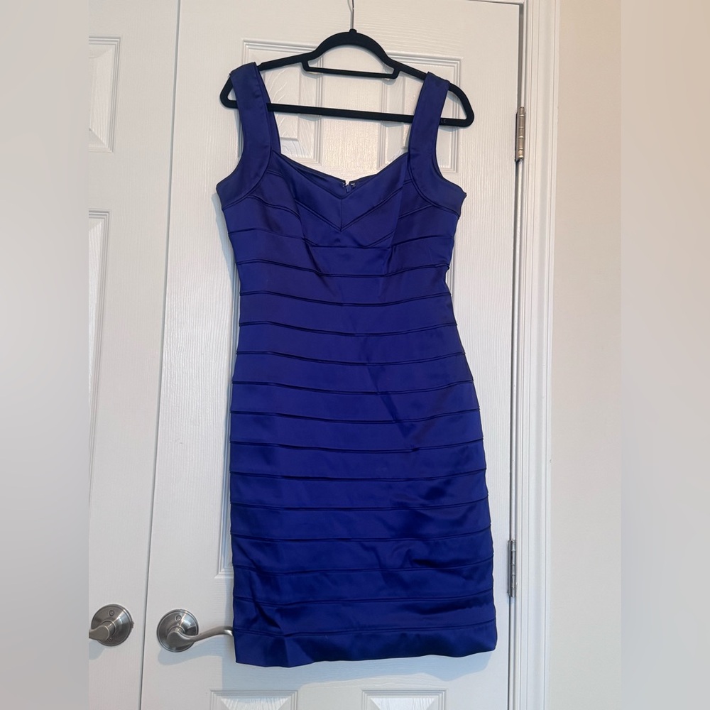 Ralph Lauren Royal Blue Cocktail Dress